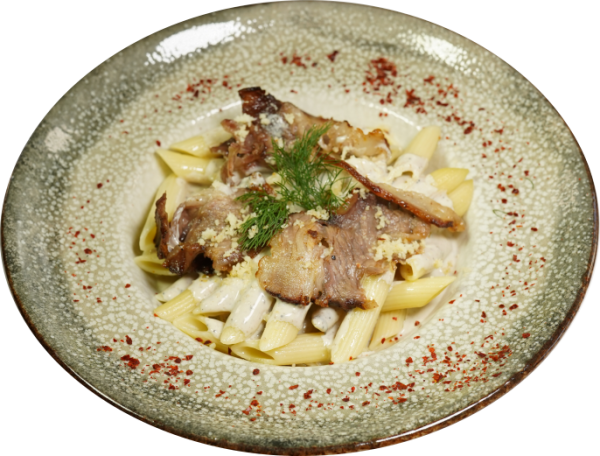 Füme etli Soslu Penne Rİgatte